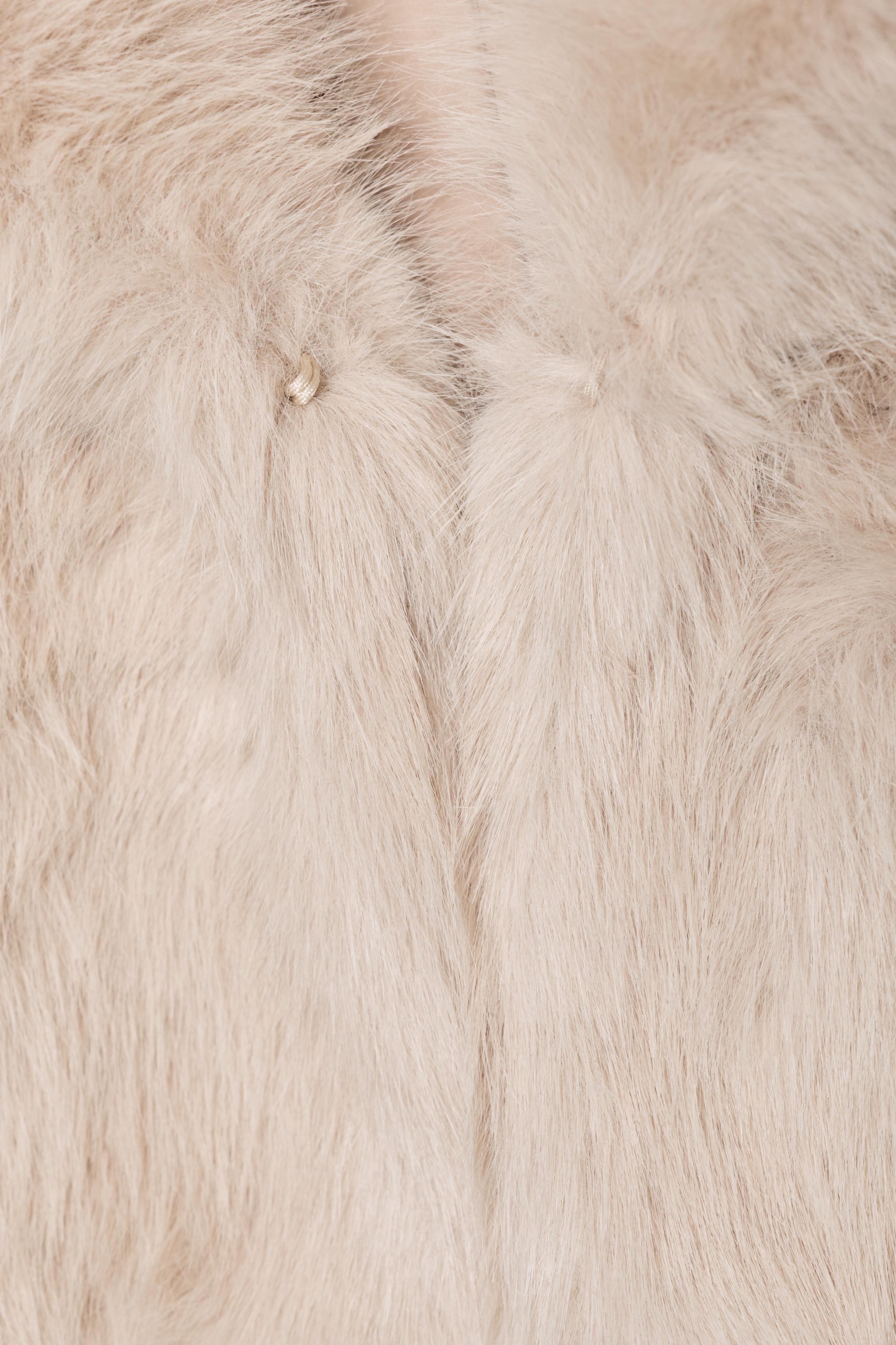 FAUX FUR LAPEL COLLAR JACKET